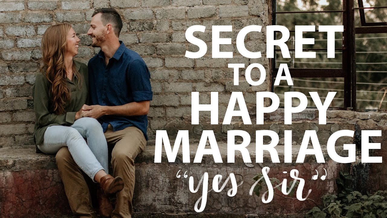 Submissive Wife, Confident Husband, Biblical Gender Roles, The Secret to a Happy Marriage Submission