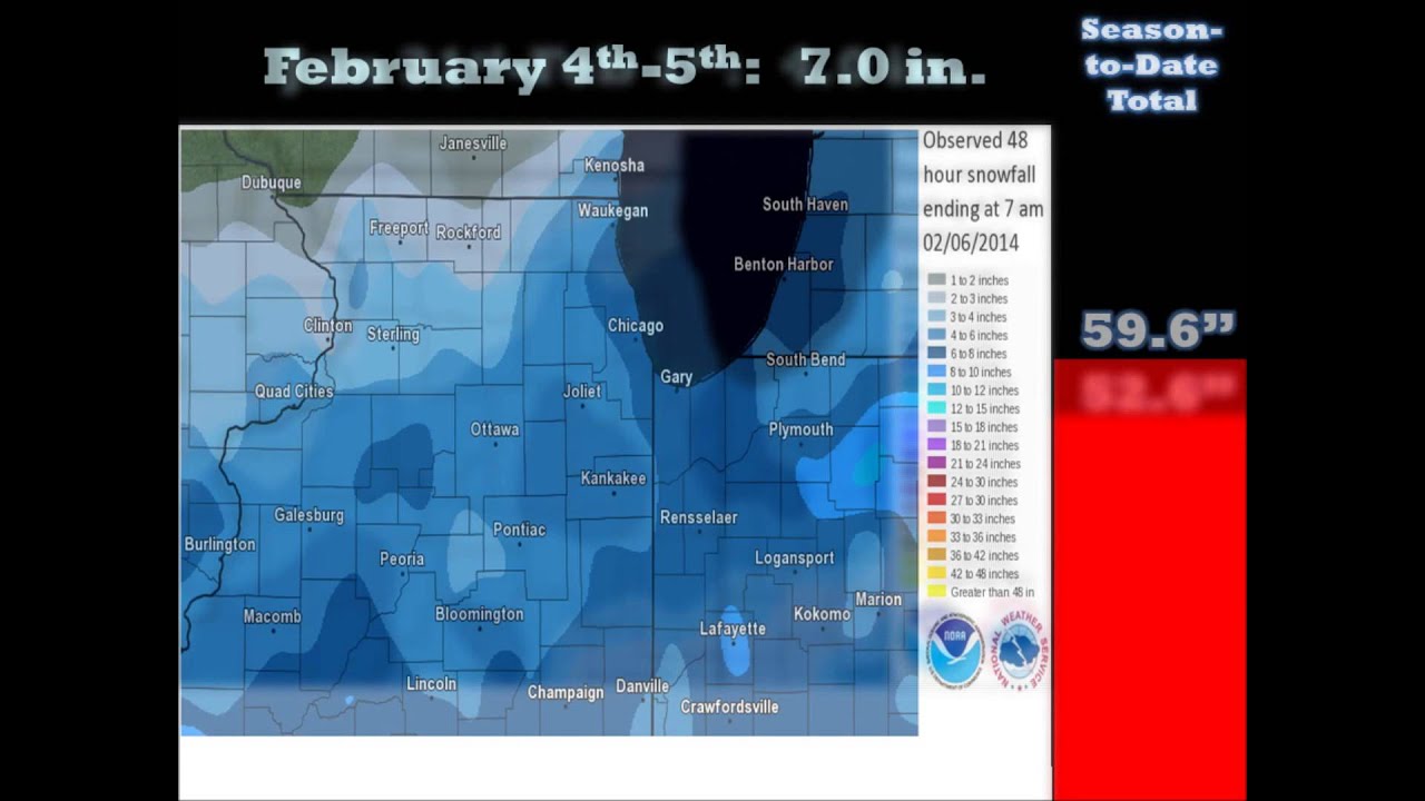 The Historic Chicago Winter '13-'14 in One Minute