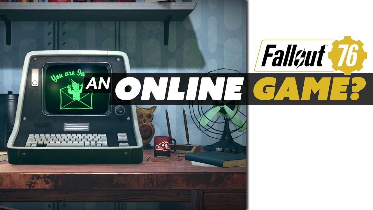 FALLOUT 76 is an ONLINE Game? - Game News