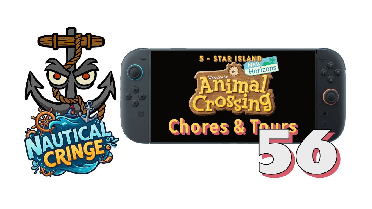 Animal Crossing: Daily Chores & Tours, Episode 56. September 11, 2025 (Switch 2).