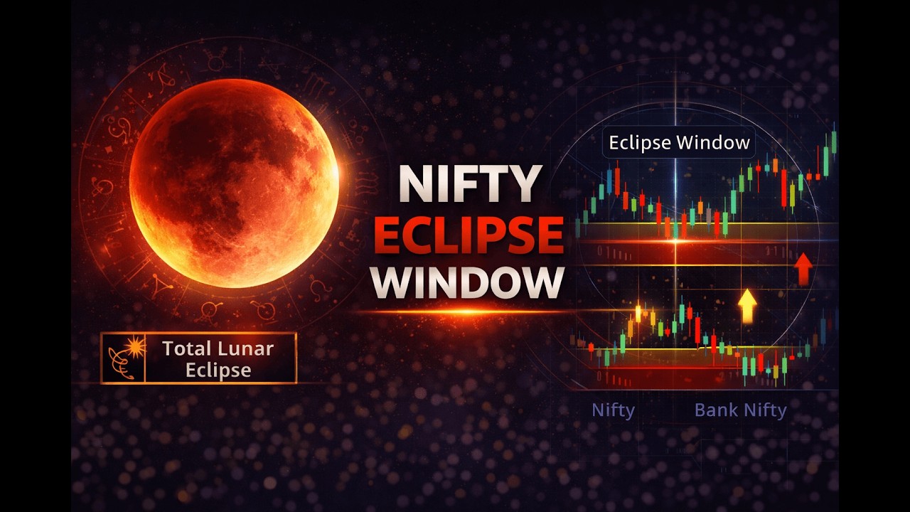 Приведёт ли лунное затмение к обвалу цен на индексы Nifty и Bank Nifty?