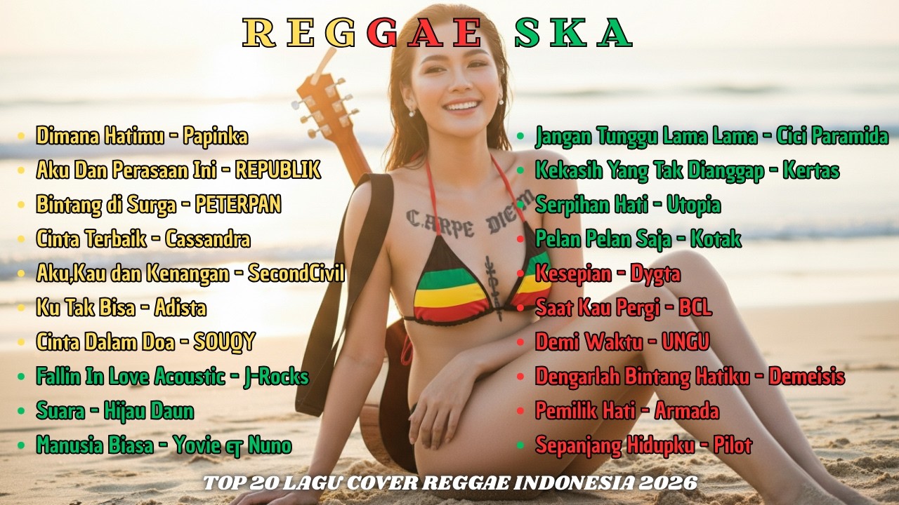 🎙️ Jangan Tunggu Lama-Lama – Cici Paramida | 🎷 Reggae Ska Cover Santai, Bikin Nagih! ✨