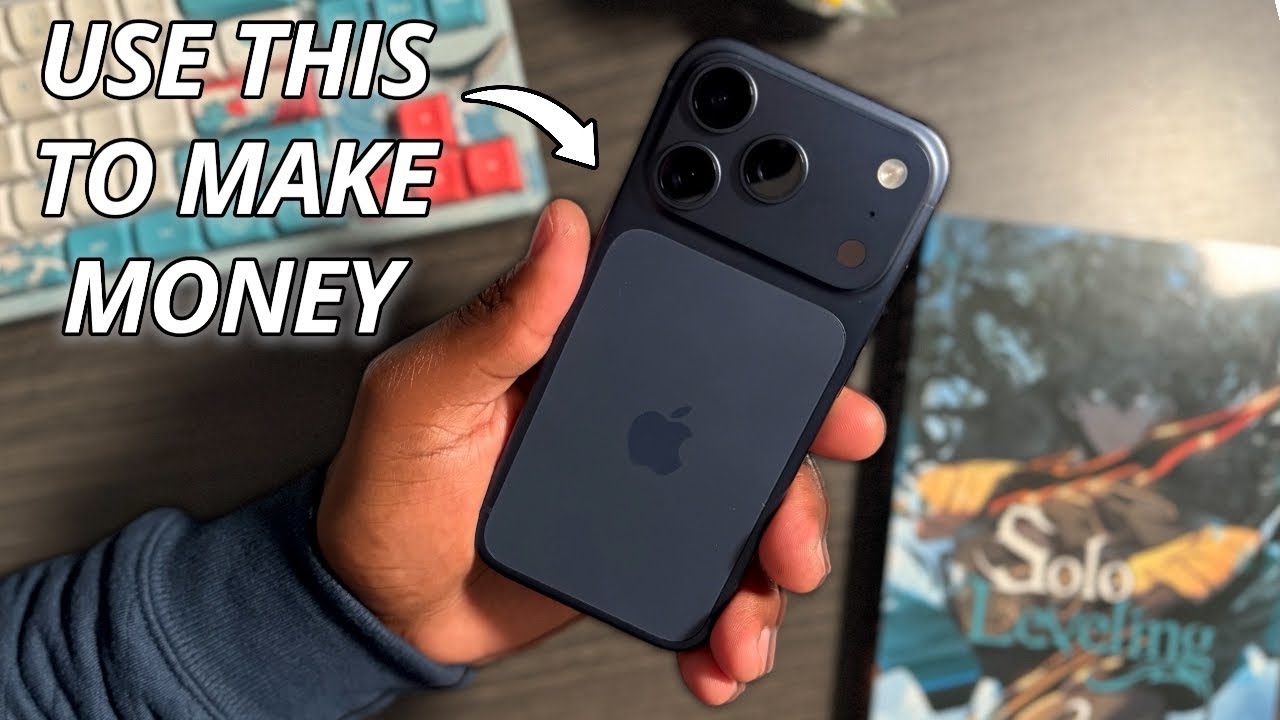 Я зарабатываю деньги с помощью iPhone 17 Pro. Вот как.