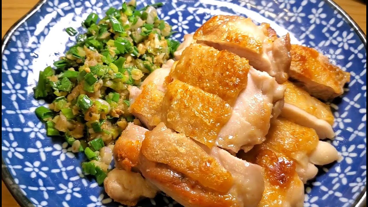 薑蔥脆皮雞排 / 用這個方法煎，香脆全熟沒難度 Fried  chicken Leg【20無限】