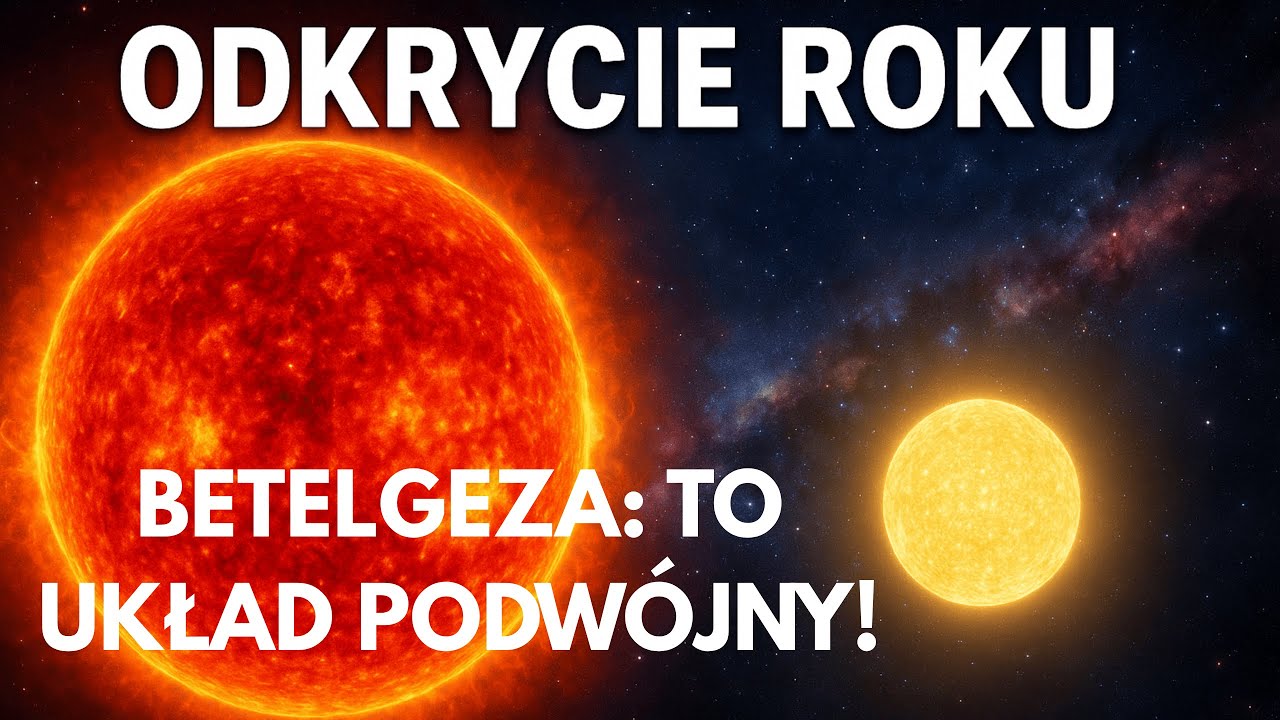 Odkrycie roku: Betelgeza NIE jest sama! Młoda gwiazda podobna do Słońca krąży obok