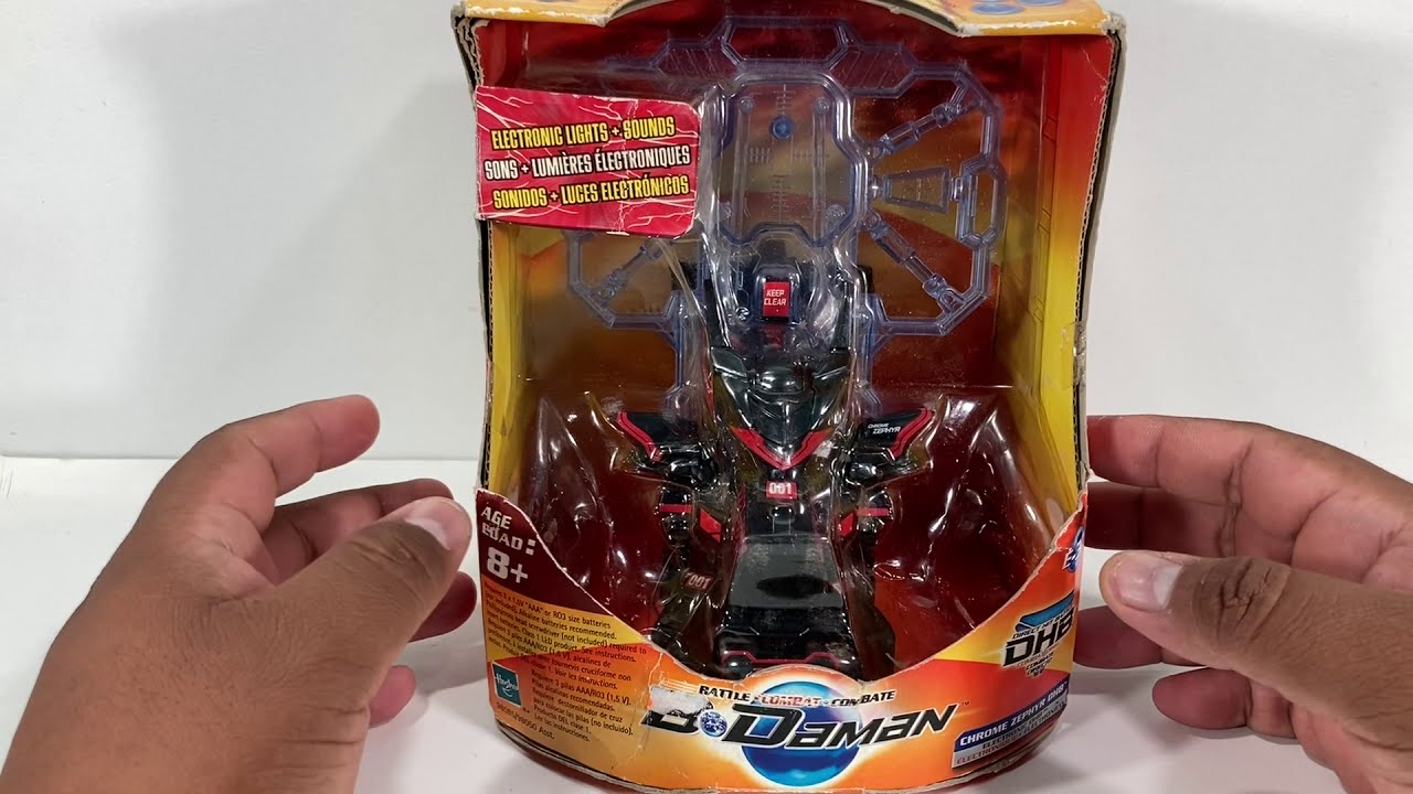 b-daman chrome zephyr DHB electronic unboxing en español