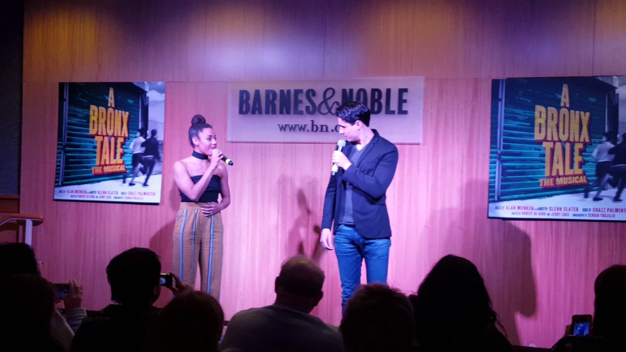 "In a World Like This" - Ariana DeBose & Bobby Conte Thornton - A Bronx Tale at Barnes & Noble