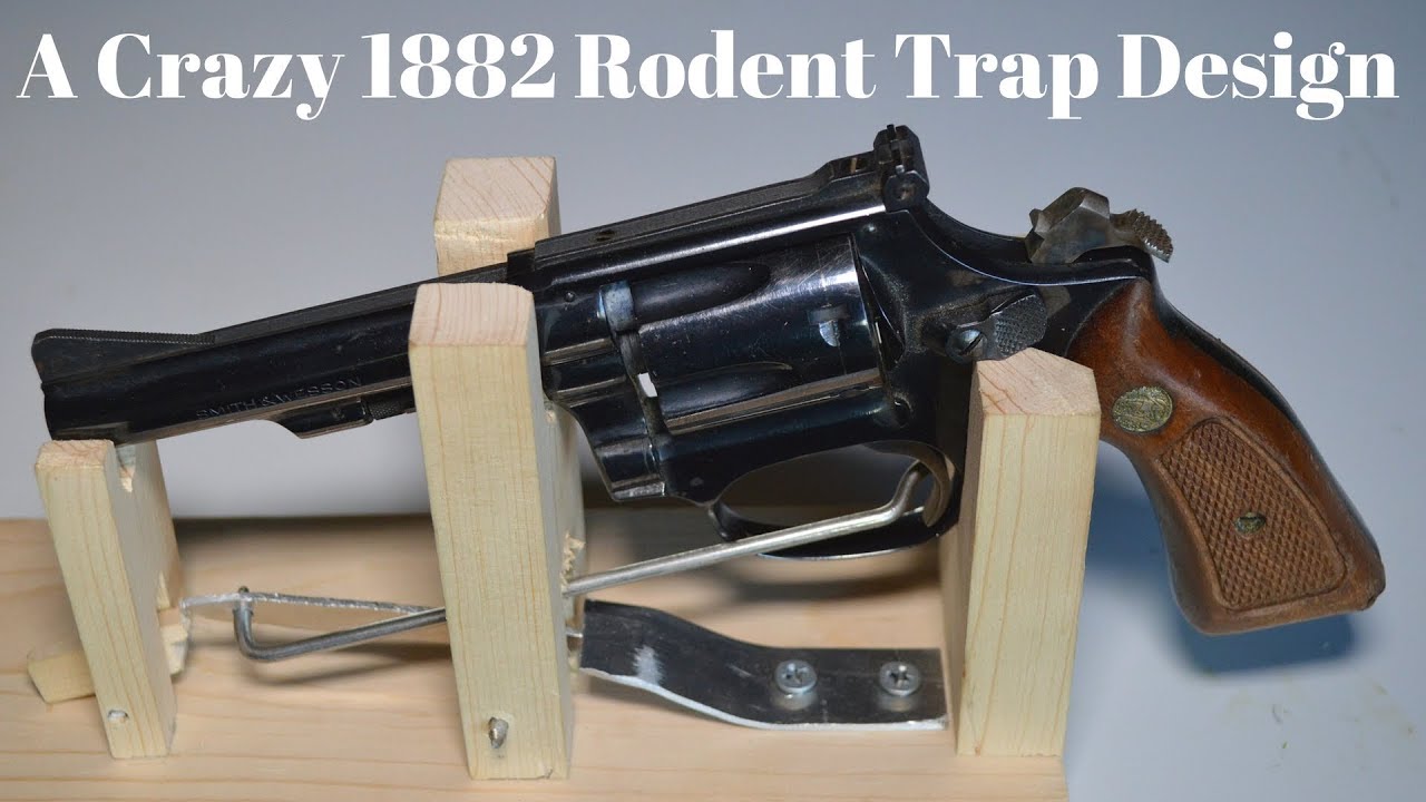 A Crazy 1882 Rodent Trap Design. 