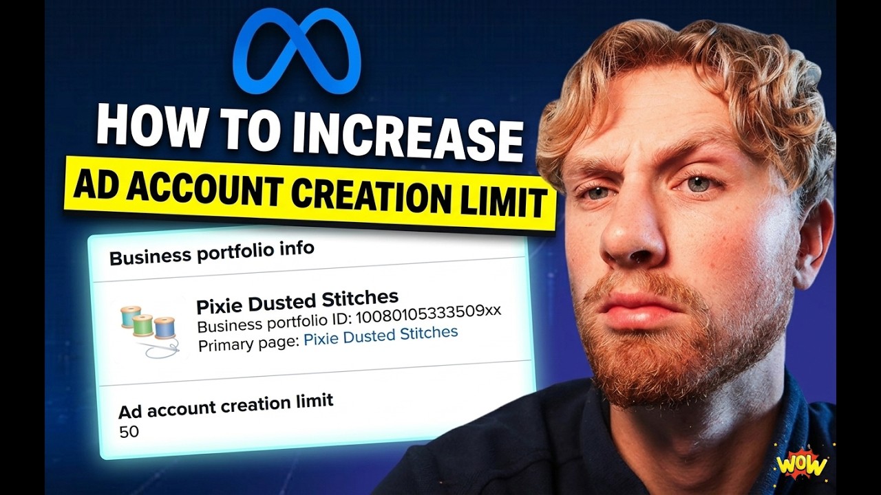 Как увеличить лимит создания рекламных аккаунтов в Facebook в Business Manager в 2026 году