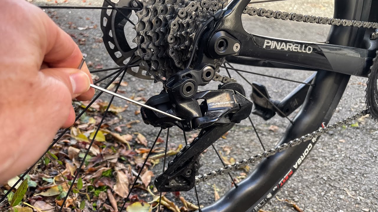 Regolazione del cambio Shimano elettronico Di2