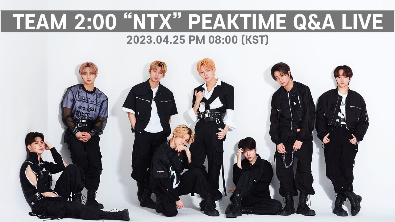 뚜시뚜시✌ ㅣ NTX(엔티엑스) l 피크타임(PEAKTIME) Q&A LIVE