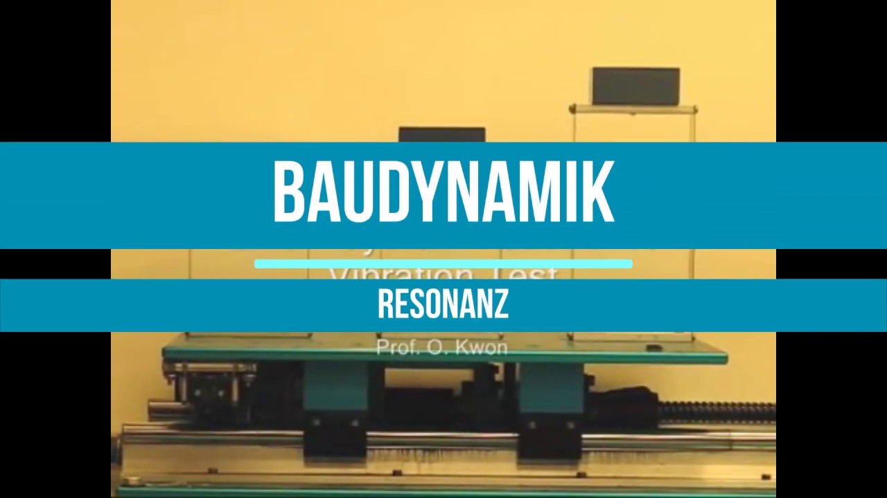 VO Baudynamik - Resonanz