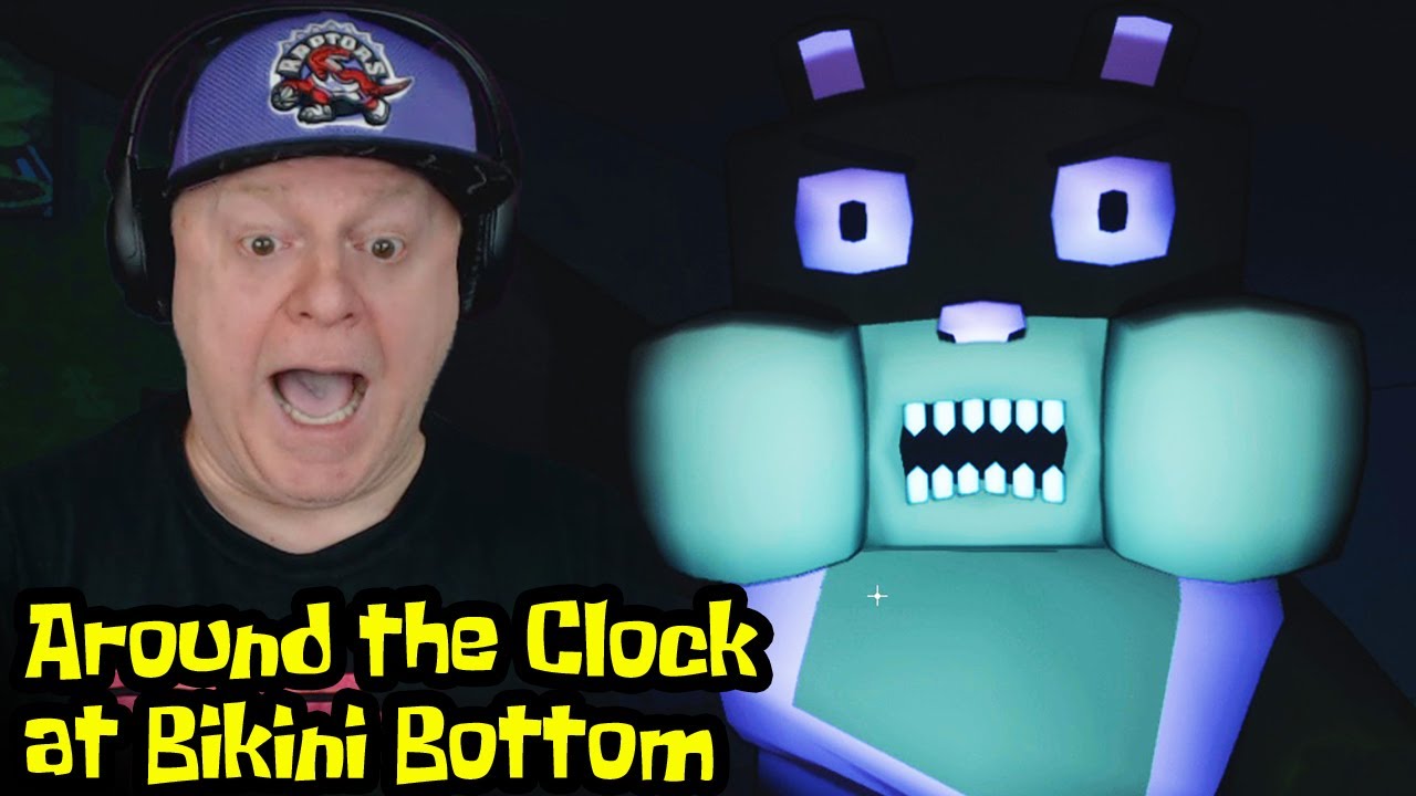 ONE CRANKY SQUIRREL | SANDY'S TREEDOME ACED + EXTRAS | PART 2 -  AROUND THE CLOCK AT BIKINI BOTTOM