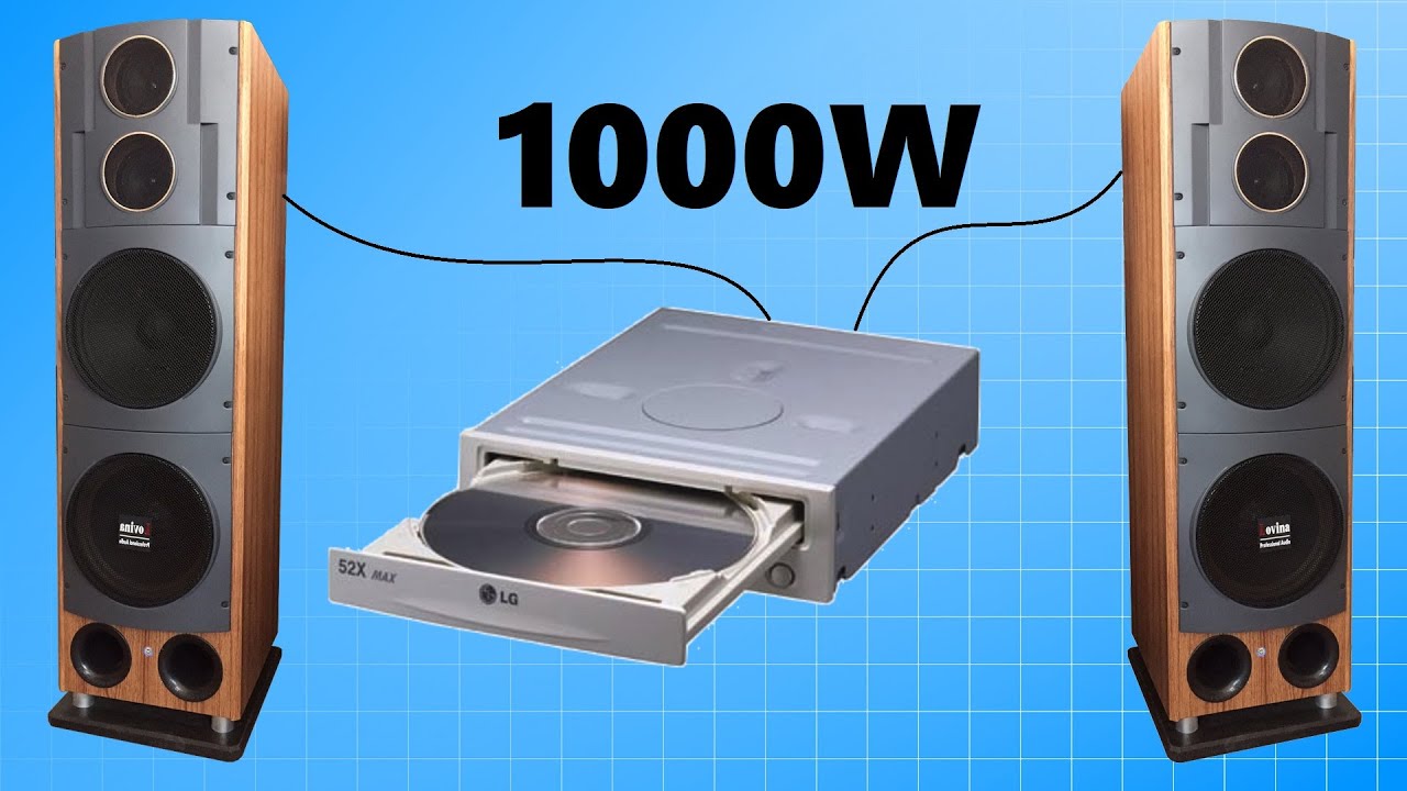 Turn CDrom into CD Amplifier
