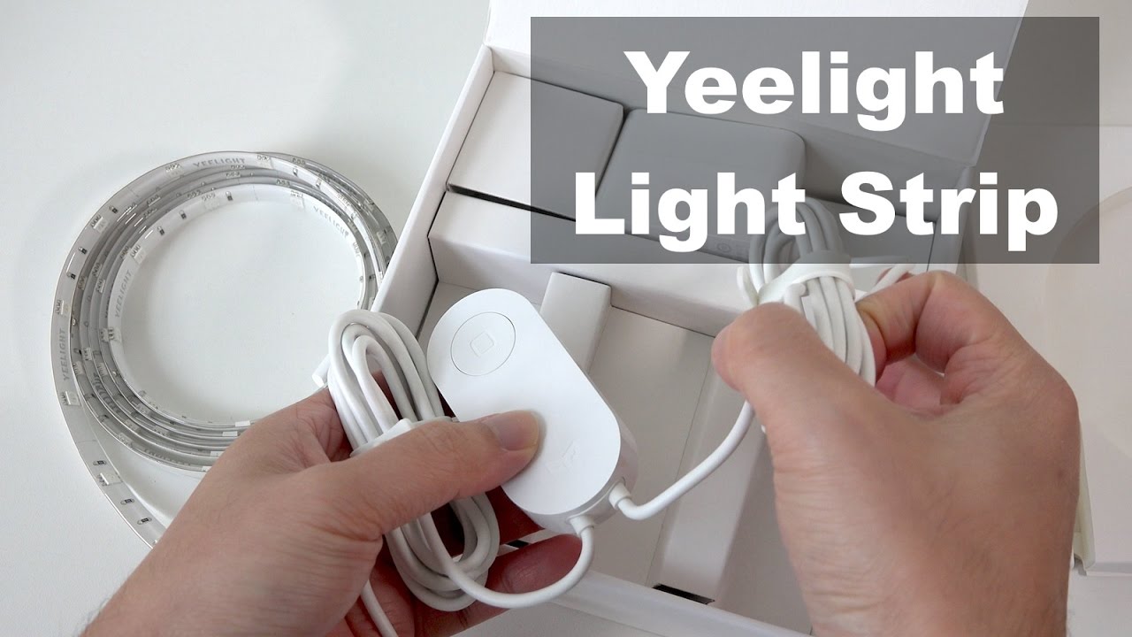 Xiaomi Yeelight Smart LED Light Strip Unboxing & Testing