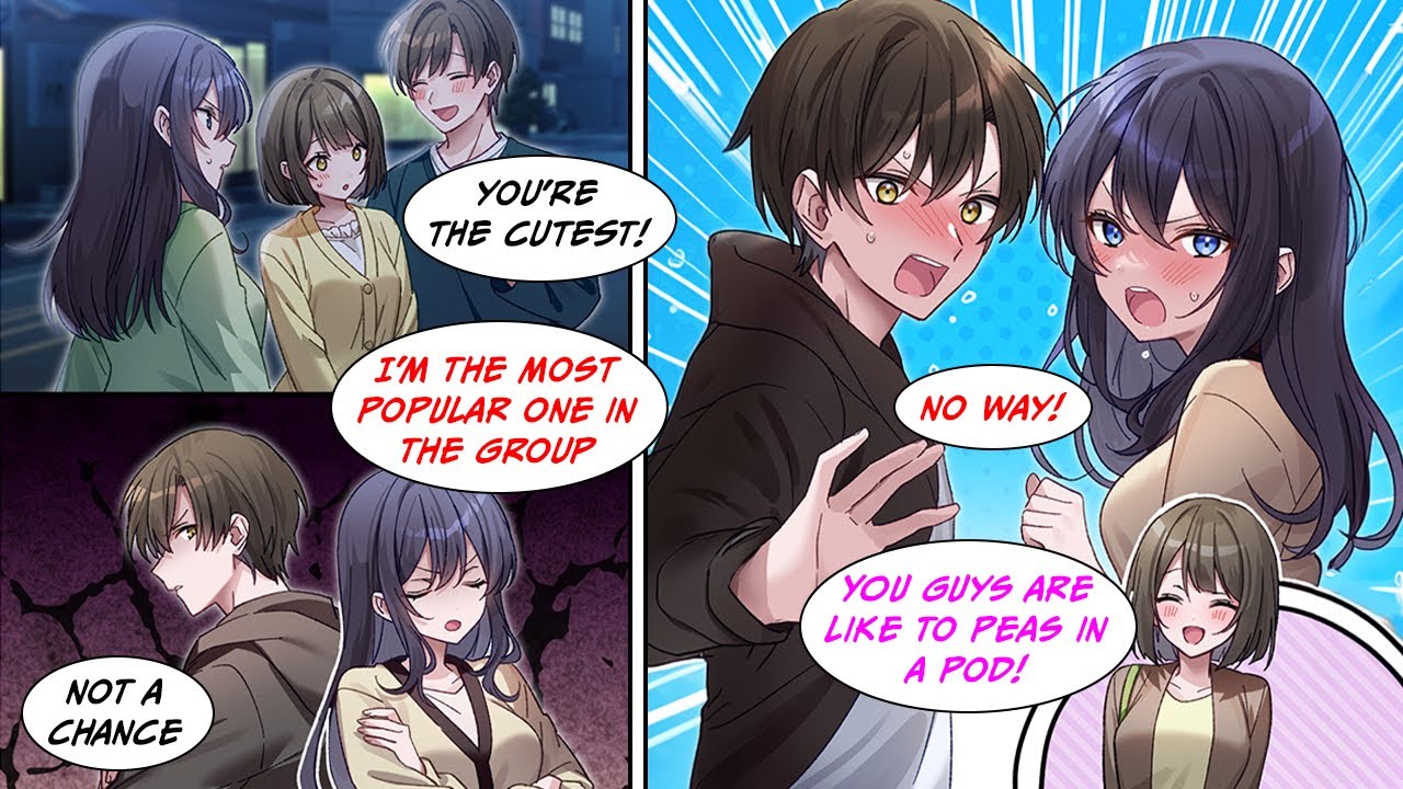 [Manga Dub] The popular member of my sister's idol group gets mad because I'm super biased and...