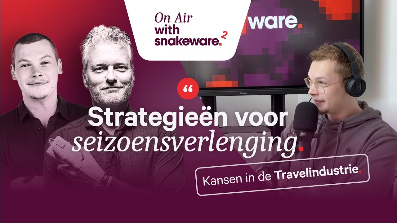 Hoe krijg je het hele jaar door boekingen? | On Air with Snakeware