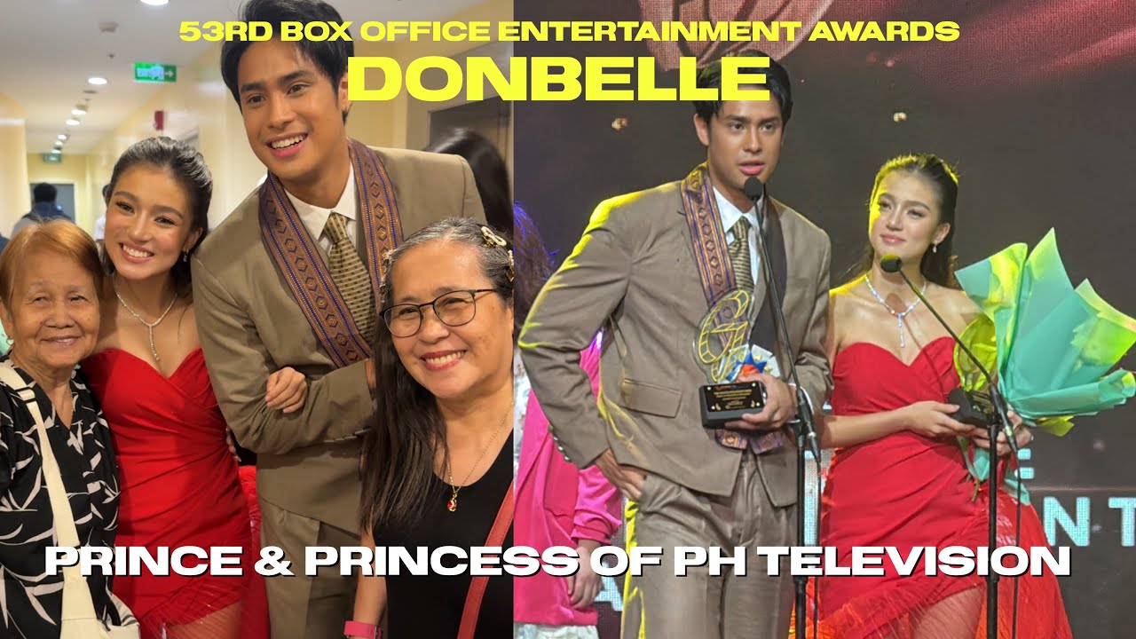 DONBELLE HAILED AS PRINCE & PRINCESS OF PH ENTERTAINMENT | CROWD GOES WILD