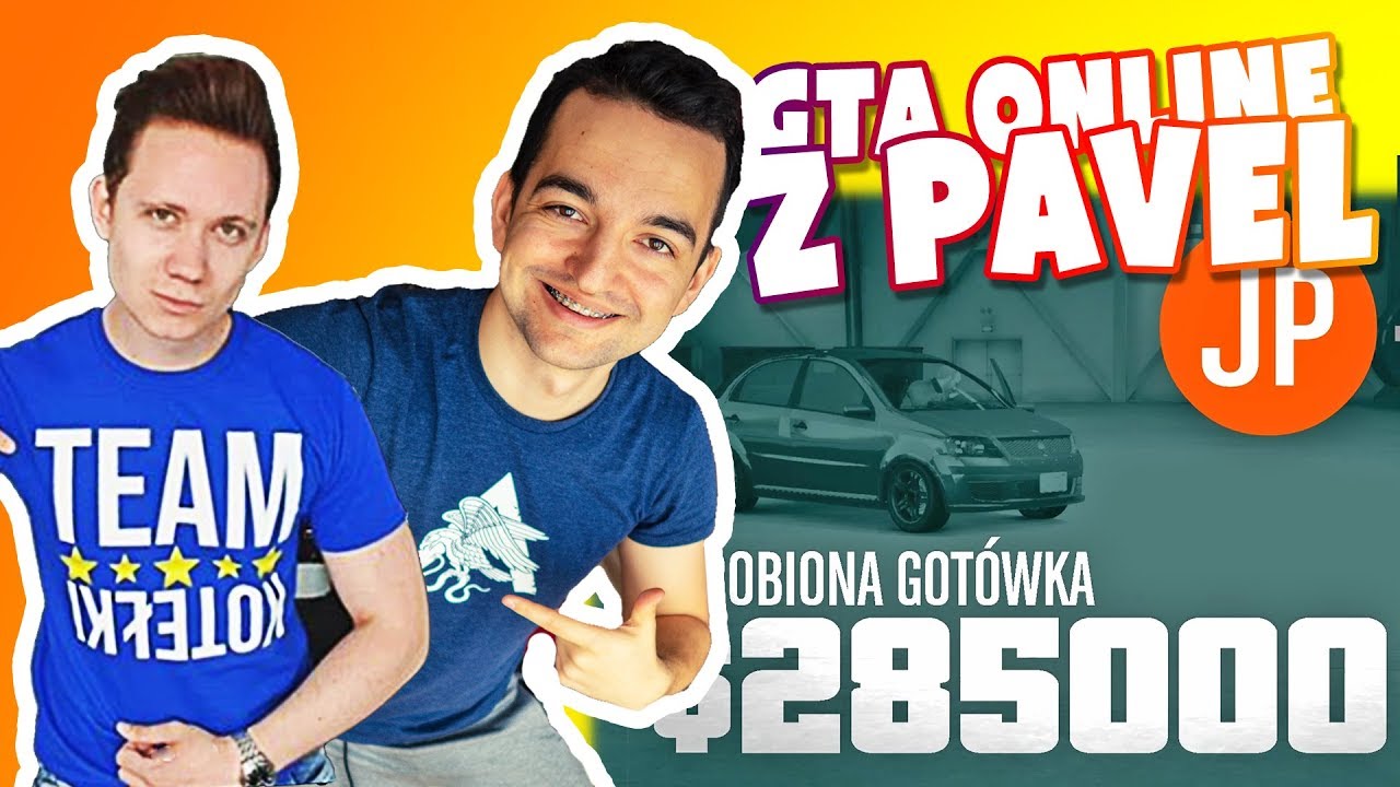 GTA ONLINE PS4 PRO - PAVEL LUCEK I BERBERT NA NAPADZIE 😅 :D
