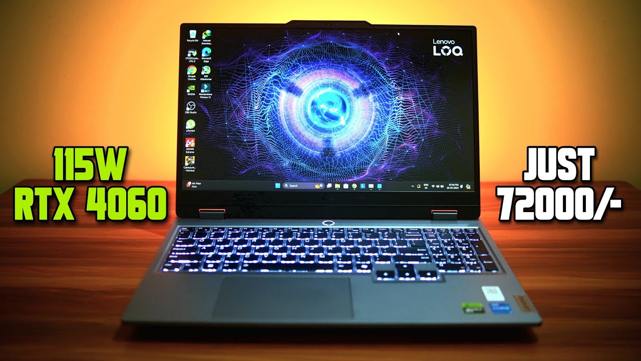 Lenovo LOQ i5-12450HX RTX 4060: распаковка и первые впечатления | Игровой монстр до 75 тысяч🔥