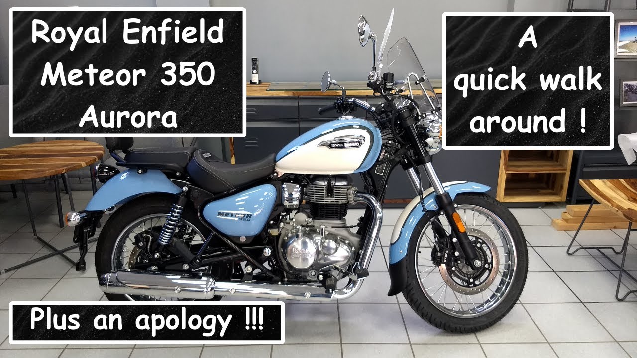 Royal Enfield Meteor 350 Aurora | A quick walk around |