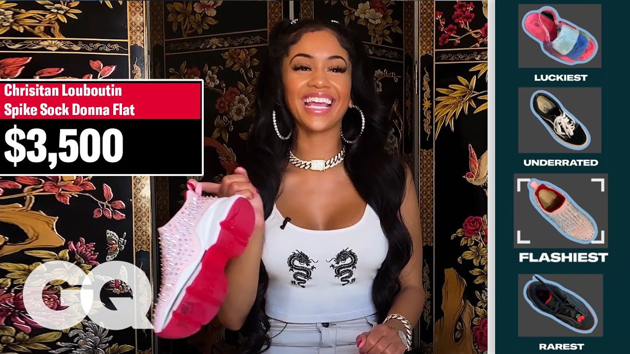Saweetie Shows Off Her Favorite Sneakers, From Rarest to Sexiest | GQ