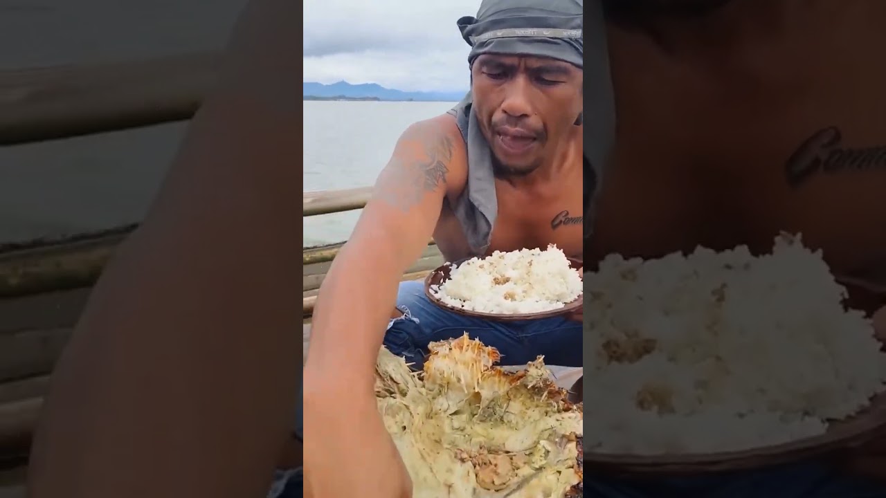 Eating Puffer Fish