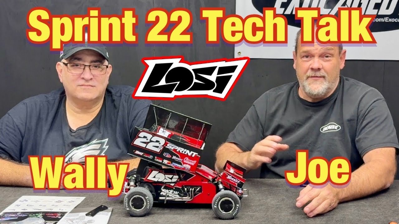Guest Star Wally David and the new Losi Sprint 22