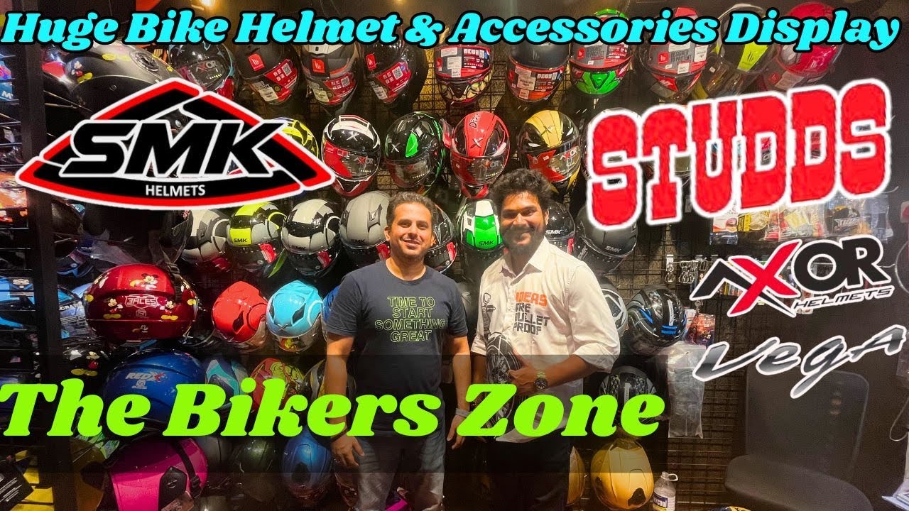 THE BIKERS ZONE - Best Helmet Display & Bike Accessories Shop in Lalbaug