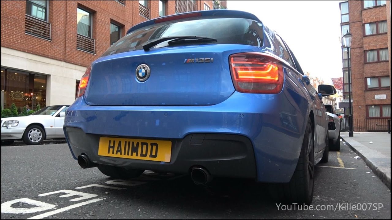 Akrapovic BMW M135i revs & lovely sounds 1080p