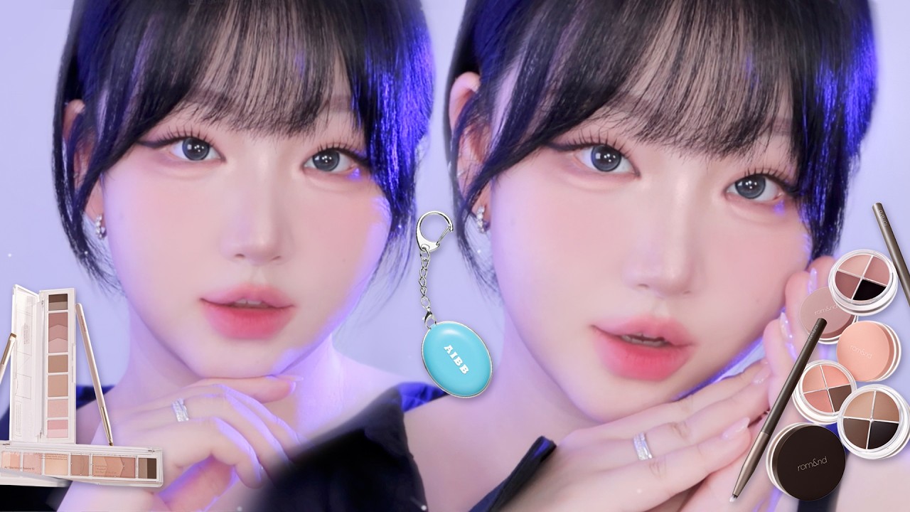신상템으로 눈3배 키우는 무쌍 앙큼고양이상 메이크업 같이해요🐈&zwj;⬛💗르누베르 파우더?저스트메이크업 썰? 요즘 유튜브 고민?(롬앤아이팟, 페리페라 인보라 팔레트, 아이쁘블러틴팟 등!)