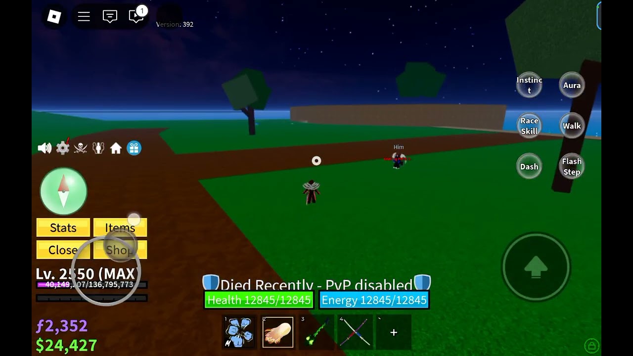 blox fruits pvping