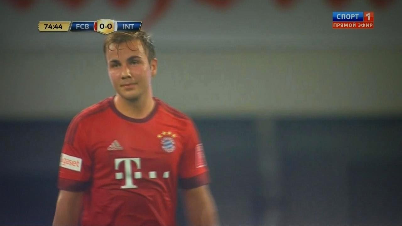 Mario Götze vs Inter Milan 2015-16 (Friendly match) HD