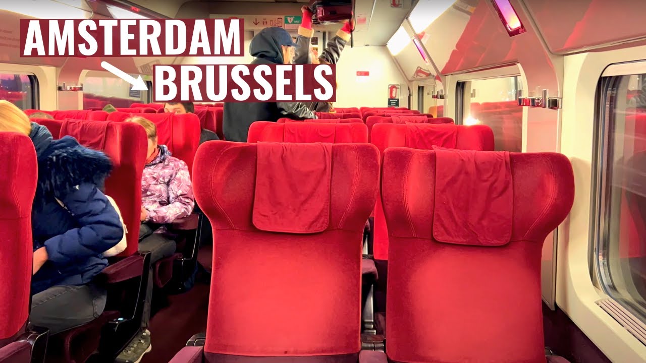 🇳🇱 Riding Europe's High Speed Train - Amsterdam to Brussels (Thalys)