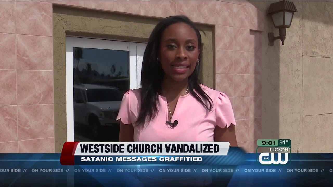 Westside church vandalized, satanic messages graffitied