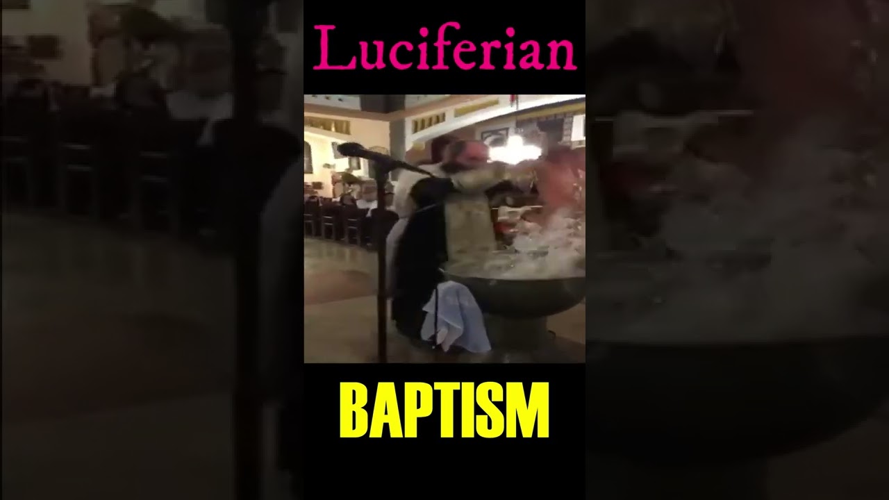 Luciferian Baptism 👿 #shorts