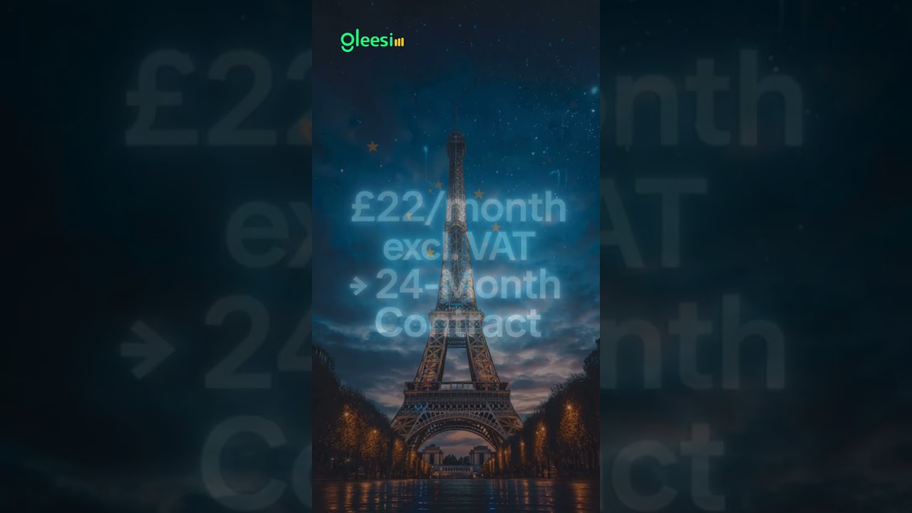 📱 GleeSIM O2 Business SIM-Only Plan | Unlimited UK Calls, Texts & Data £22/Month
