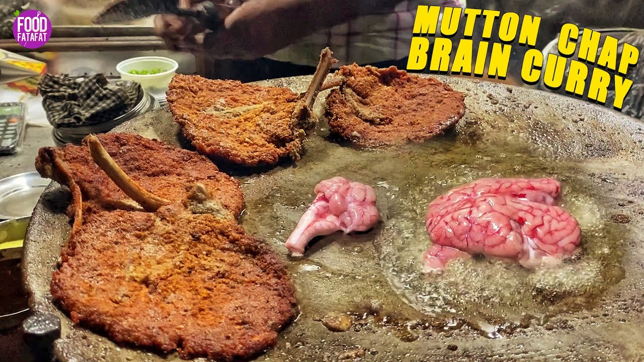 Sardar Ji Ka DESI GHEE MUTTON CHAAP aur TAWA MUTTON MAGAZ | Indian Street Food