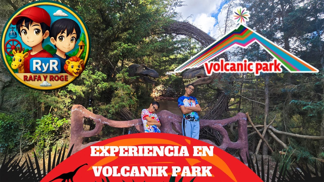 🎄🦖 Así se Vive Noelandia y el Mundo Jurásico en Volcanik Park ✨🔥