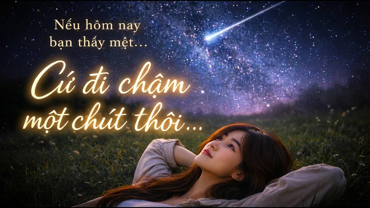 Không Cần Phải Rực Rỡ | Cứ Đi Chậm Một Chút Thôi - Bài Hát Chữa Lành Cho Ngày Mệt Mỏi