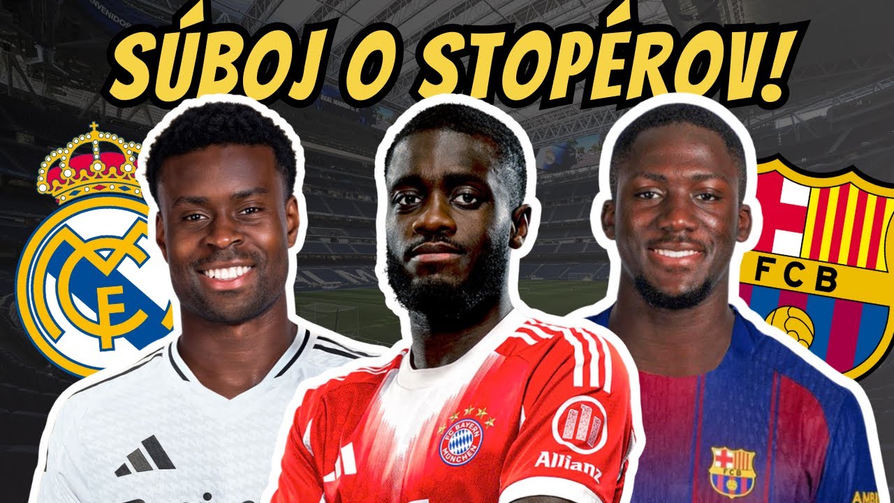 REAL MADRID A BARCELONA BOJUJ&Uacute; O STOP&Eacute;ROV - Prestupov&eacute; &scaron;pekul&aacute;cie 1