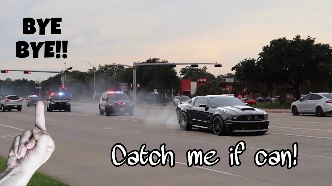 Catch Me If You Can!  (cops vs street racers New compilation) - Best getaways 2022