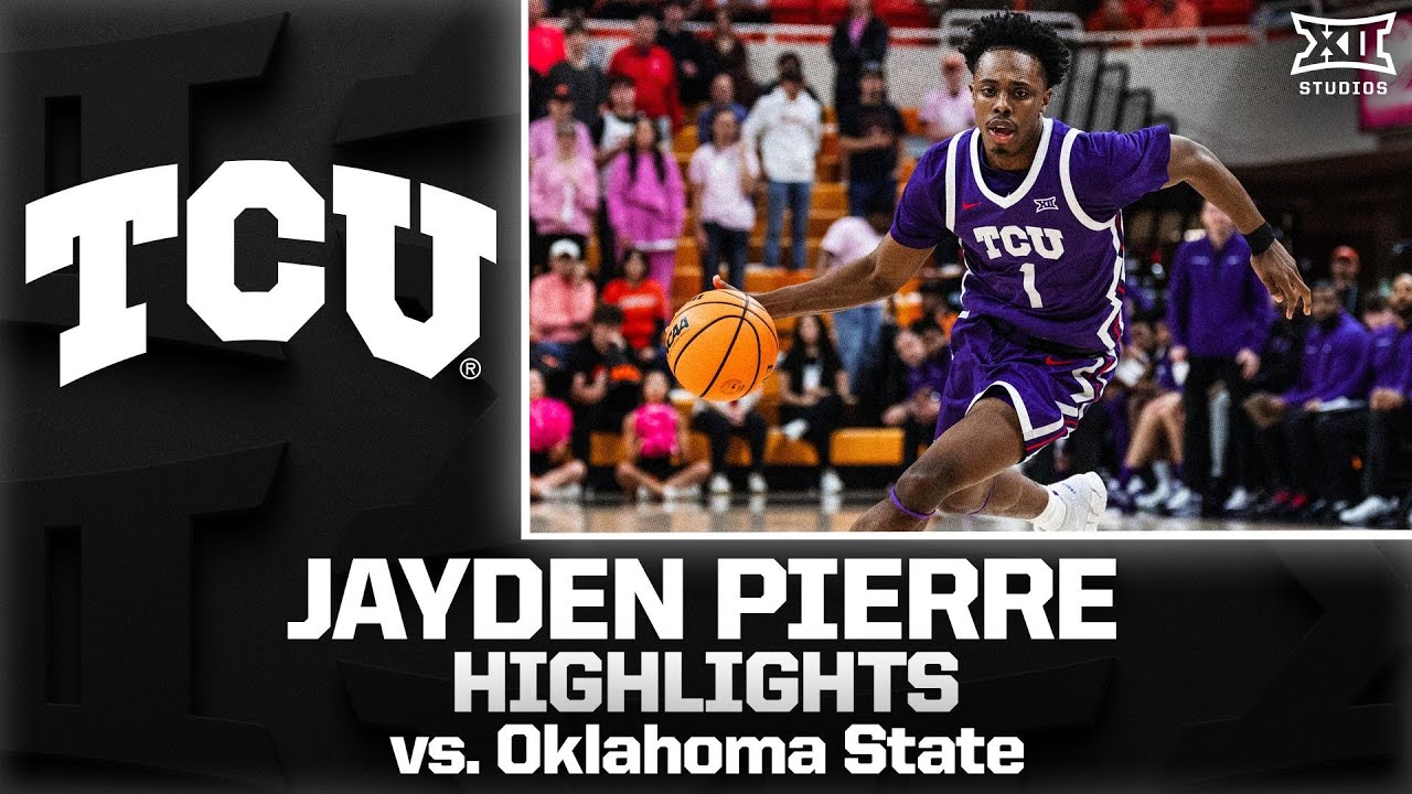 Jayden Pierre Highlights vs. Oklahoma State