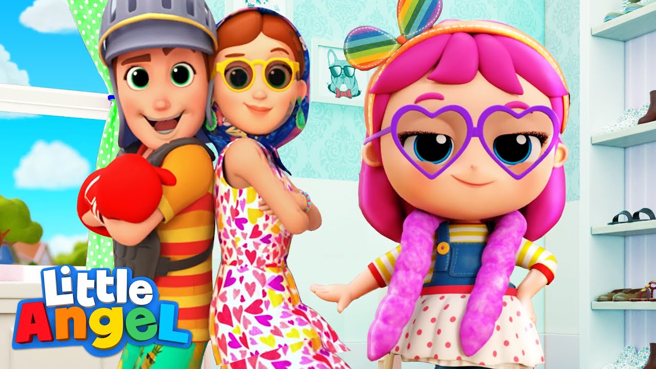 Fashion Show Song | Little Angel Kids Songs & Nursery Rhymes