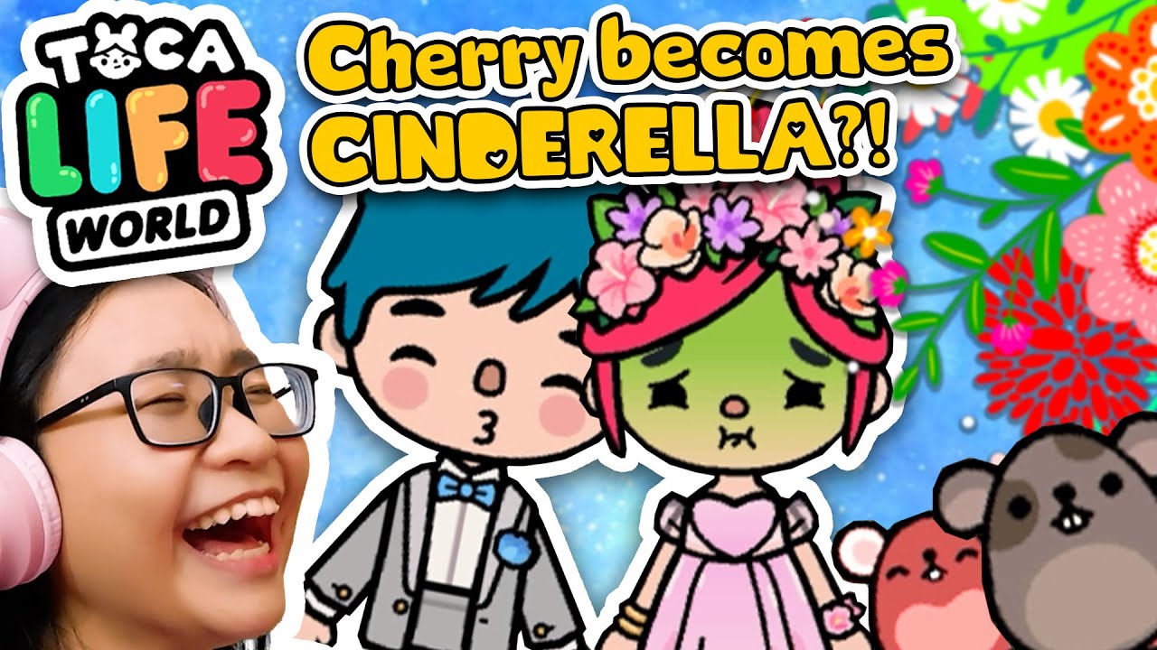 Toca Life World - Cherry is CINDERELLA??!!