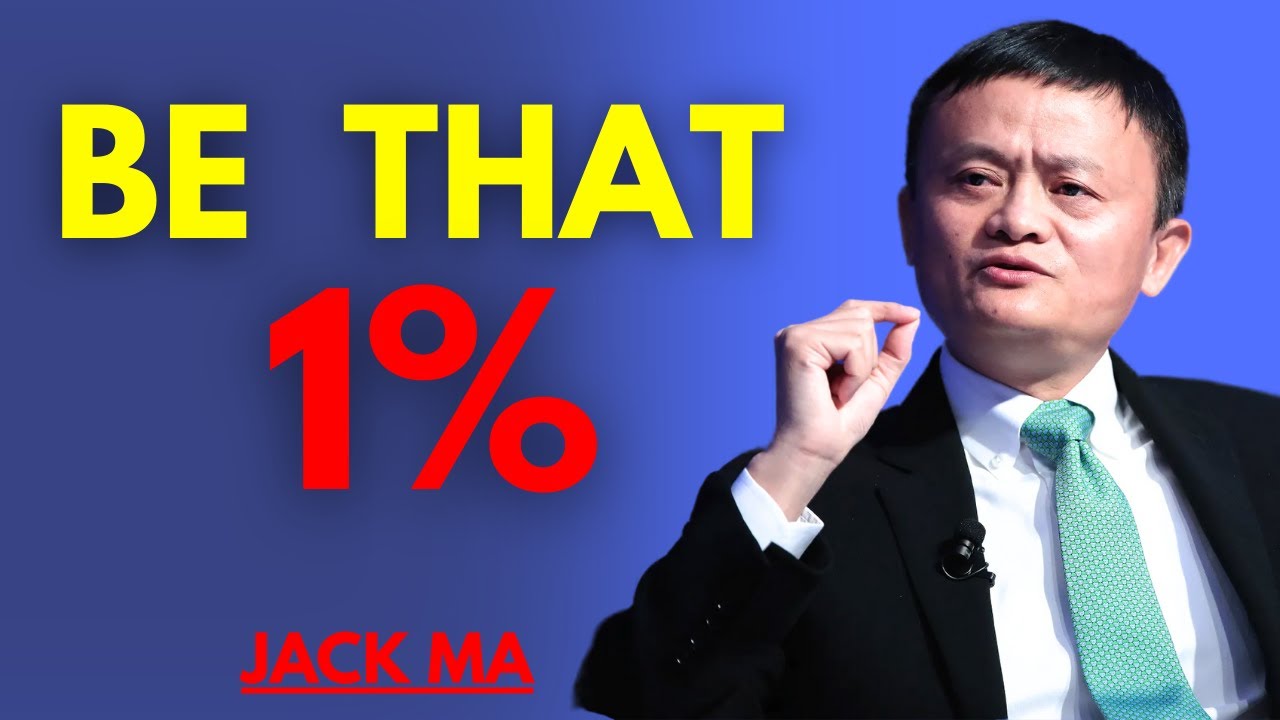 Be That 1% Who Never Wastes Time | Jack Ma Inspired Speech on Focus, Discipline & Life