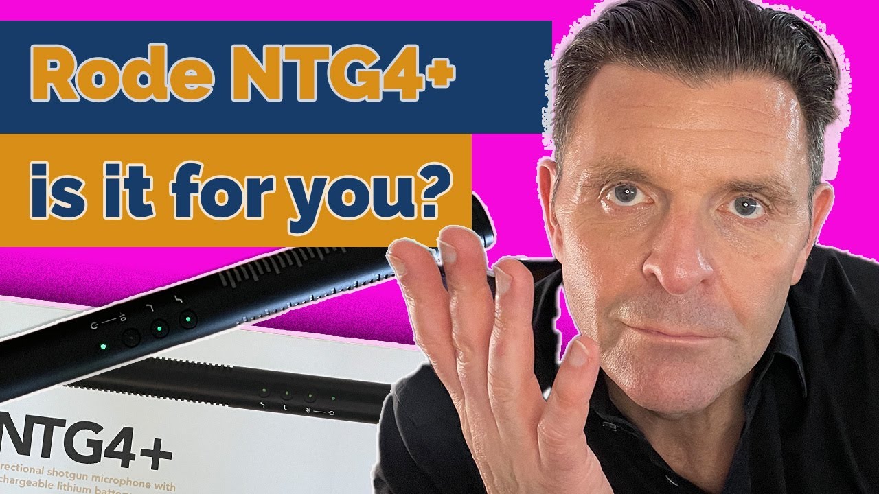 RØDE NTG4+ Shotgun Microphone Review - is it for you? | David Lewis talking tech & audio