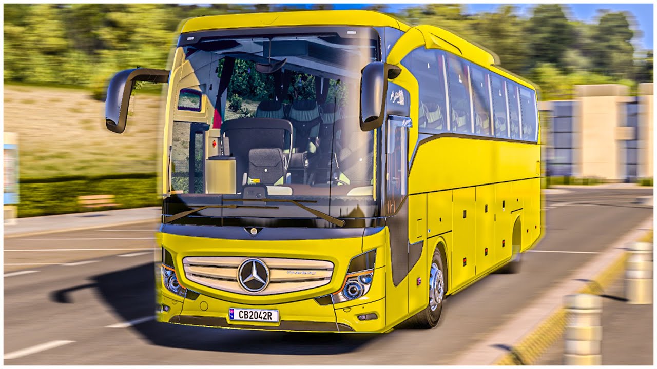 Mercedes Benz Travego SE-17 - ETS 2 Euro Truck Simulator 2 Bus mods [ 1.50 ]