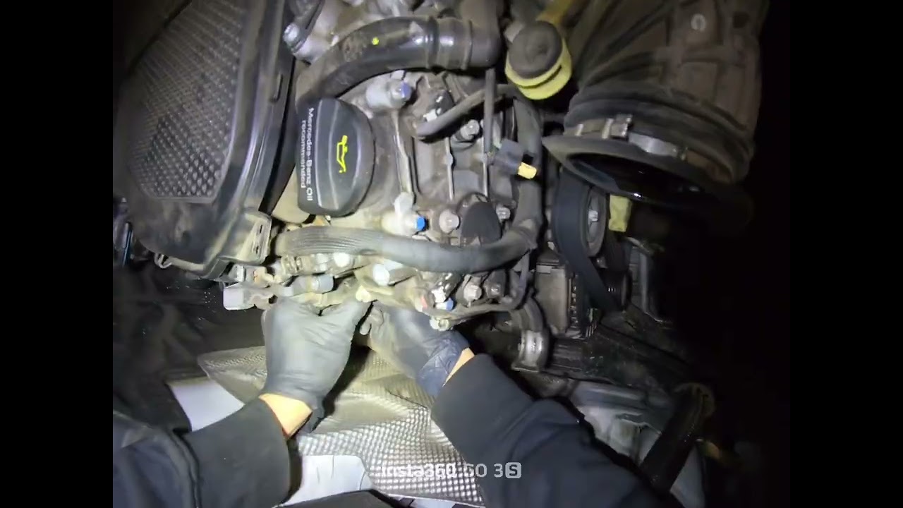 Mercedes Benz Gle350 M276 spark plugs replacement/Tune up 