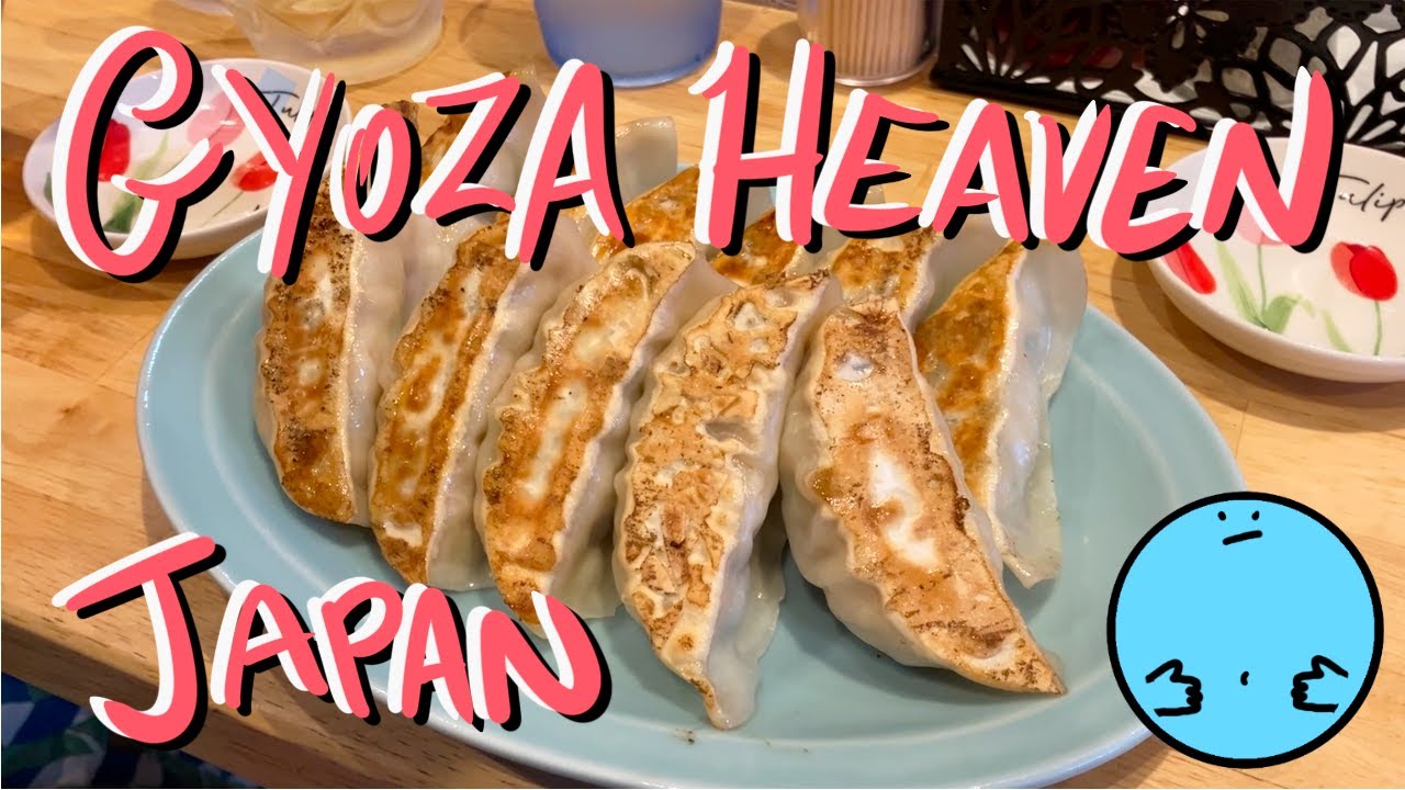 THE BEST GYOZA in Utsunomiya Japan and more local food.